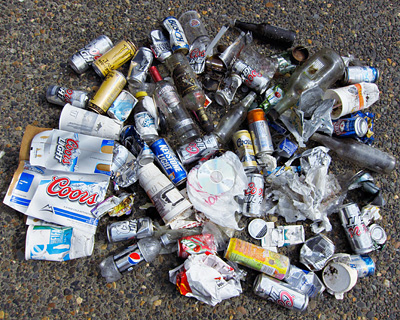 Litter Brought to you by:  Coors McDonalds Pepsico Monster Husqvarna NatureValley BurgerKing Smirnoff Busch SteelReserve 7Up Copenhagen V8 RedBull