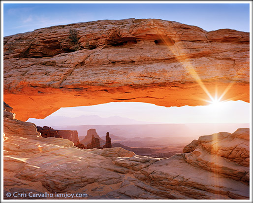 Mesa Arch --  Chris Carvalho/Lensjoy.com