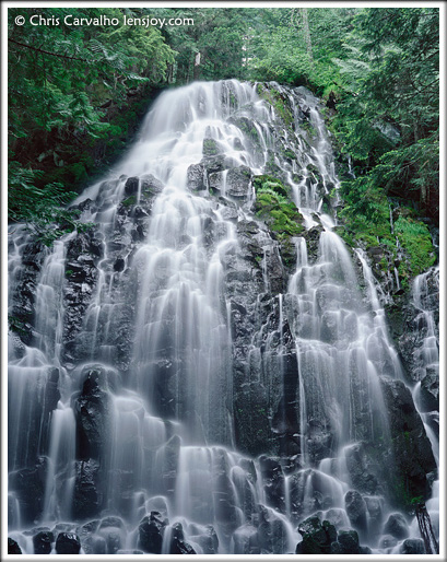 Ramona Falls -- Photo © Chris Carvalho/Lensjoy.com