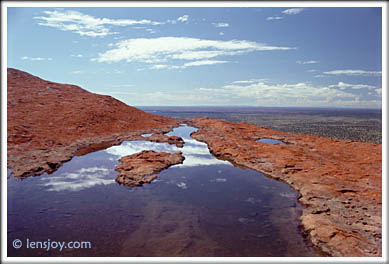 Ayers Rock Pool -- Photo  Chris Carvalho