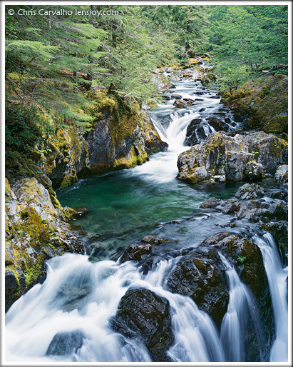Opal Creek Cascades -- Photo © Chris Carvalho/Lensjoy.com